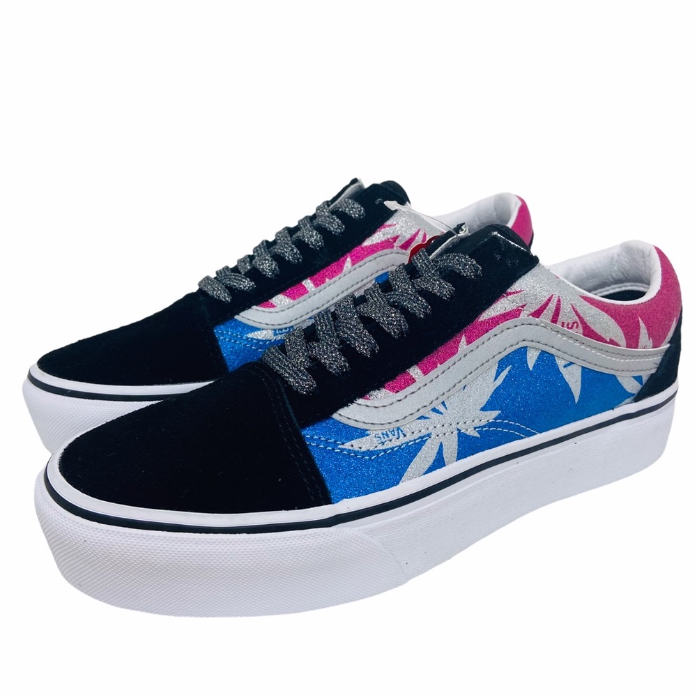 Vans Old Skool Platform After Dark Women’s 8 Sneakers